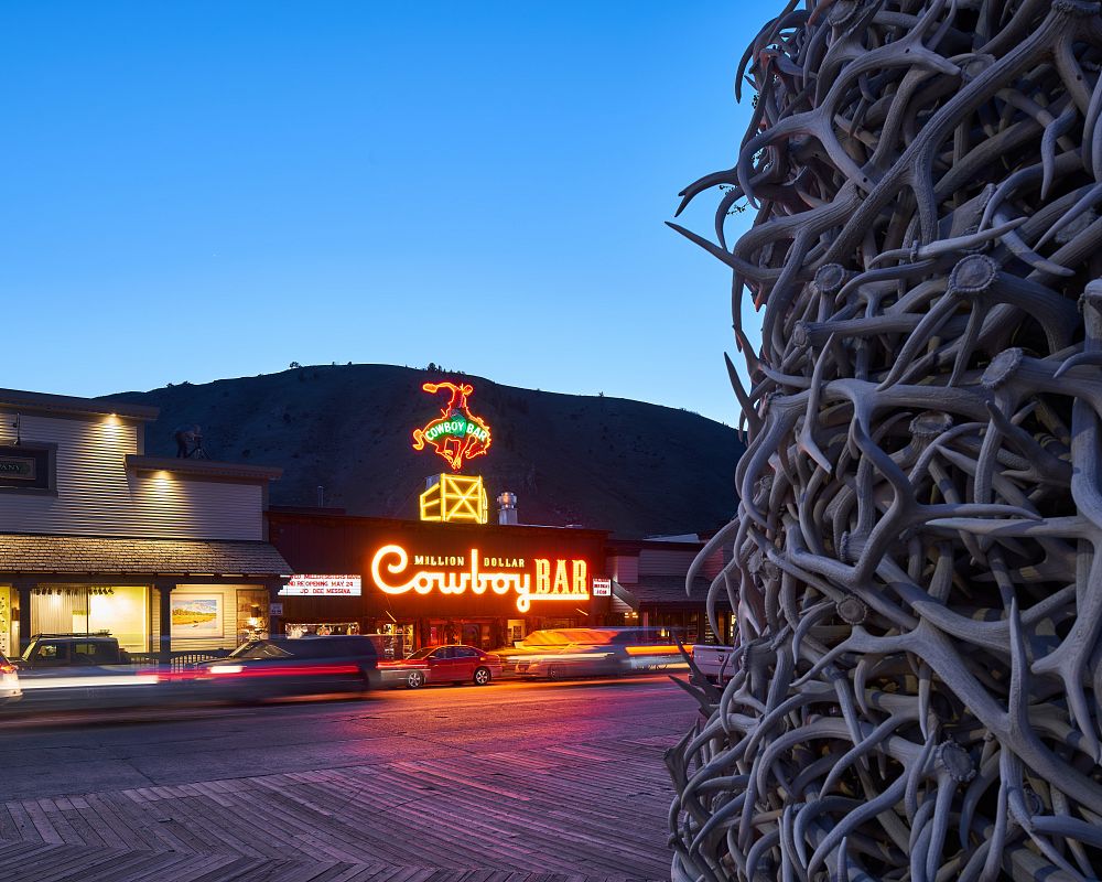 Million Dollar Cowboy Bar's Photo Gallery in Jackson, Wyoming