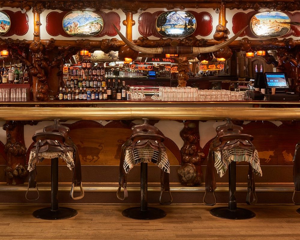 Million Dollar Cowboy Bar's Photo Gallery in Jackson, Wyoming