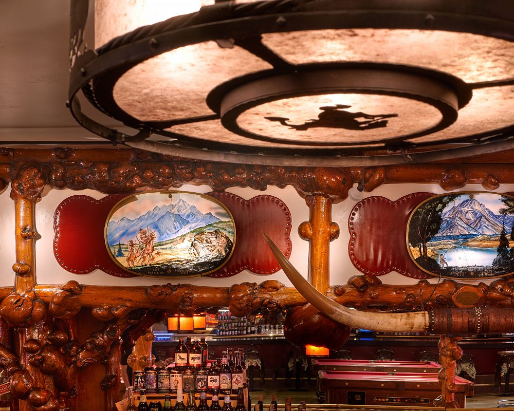 Million Dollar Cowboy Bar's Photo Gallery in Jackson, Wyoming