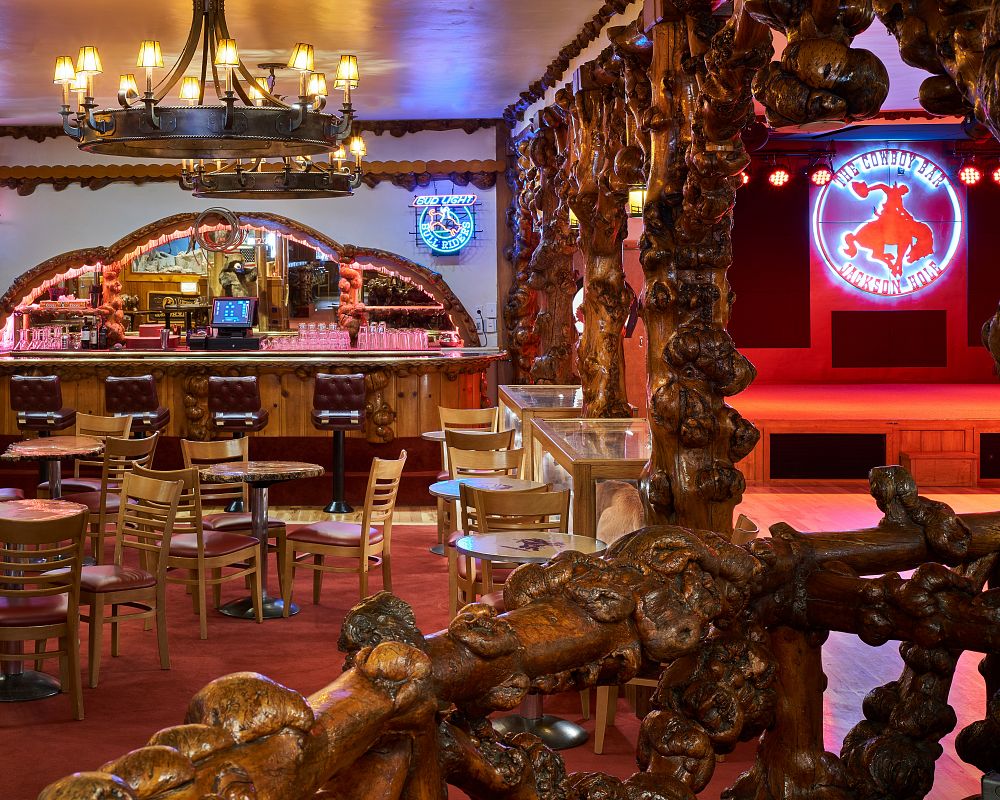 Million Dollar Cowboy Bar's Photo Gallery in Jackson, Wyoming