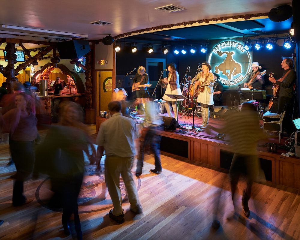 Million Dollar Cowboy Bar's Photo Gallery in Jackson, Wyoming